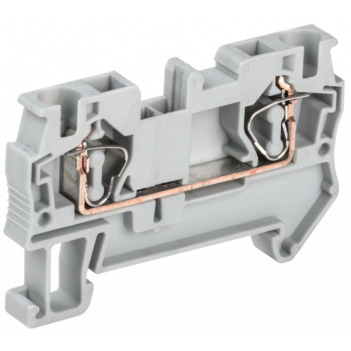 Клемма пружинная КПИ 2в-4 41А серый IEK
