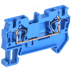 Клемма пружинная КПИ 2в-4 41А синий IEK