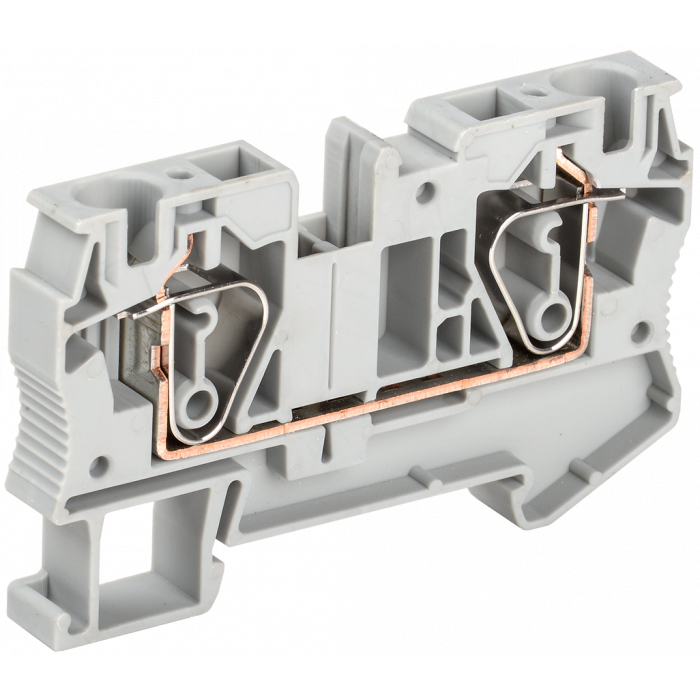 Клемма пружинная КПИ 2в-6 57А серый IEK