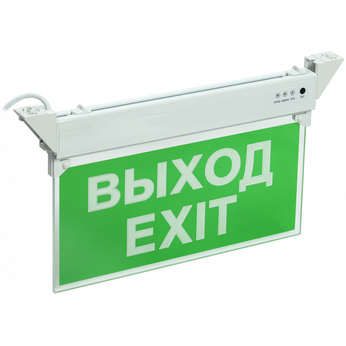 ССА 2101 Светильник аварийный, 3ч, 3Вт, ВЫХОД-EXIT, IP20 (LSSA0-2101-3-20-K03) ІЕК