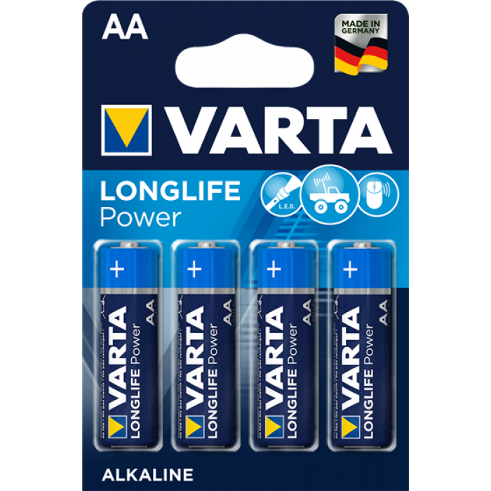 Батарейка VARTA AA ENERGY LONGLIFE 1,5V (блистер - 4шт)