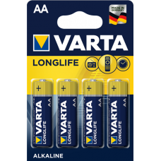 Батарейка VARTA AA LONGLIFE 1,5V (блистер - 4шт)