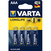 Батарейка VARTA AAA LONGLIFE 1,5V (блистер - 4шт)