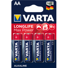 Батарейка VARTA AA LONGLIFE Max Power 1,5V (блистер - 4шт)