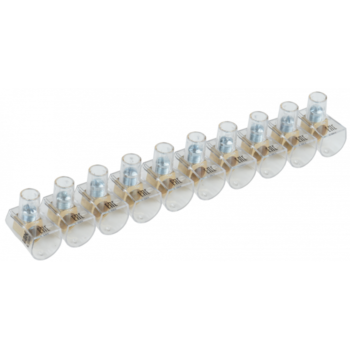 Зажим винтовой  концевой изолированный КЗВИ 16мм2  (10x1) IEK