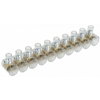 Зажим винтовой  концевой изолированный КЗВИ 25мм2  (10x1) IEK