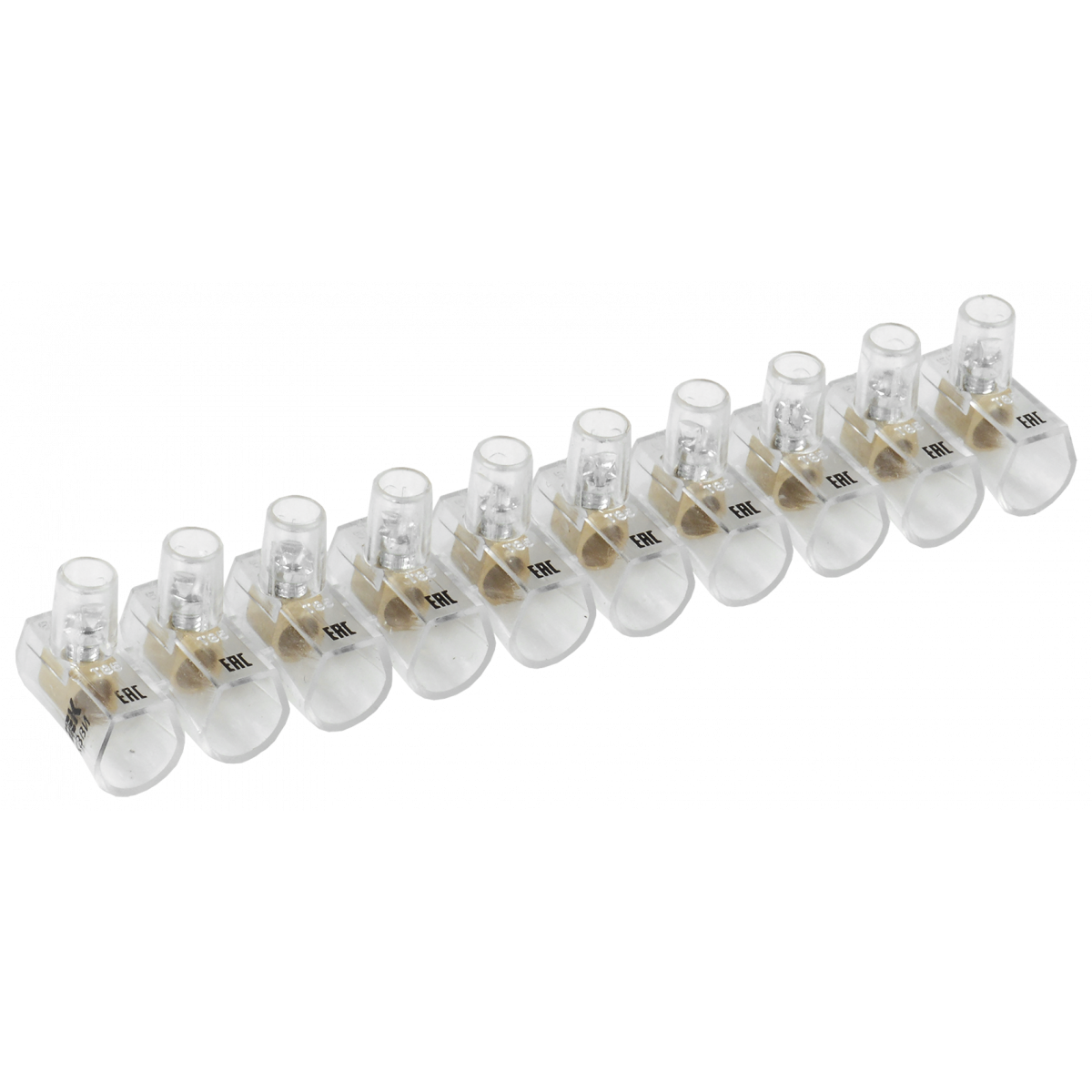 Затискач гвинтовий кінцевий ізольований КЗВІ 4,0мм2 (10x1) IEK