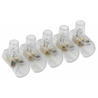 Затискач гвинтовий кінцевий ізольований КЗВІ 4,0мм2 (5x1) IEK