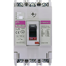 Авт. выключатель EB2S 160/3LF 100A (16kA, фикс./фикс.) 3P