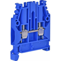 Клемма винтовая ESC-CBC.4B (4 мм2, синяя)