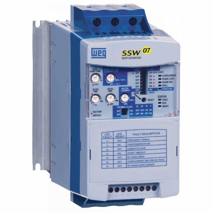 Устройство плавного пуска EXSSW07 0045, 230/380V 45A/22kW ETI (4658127)