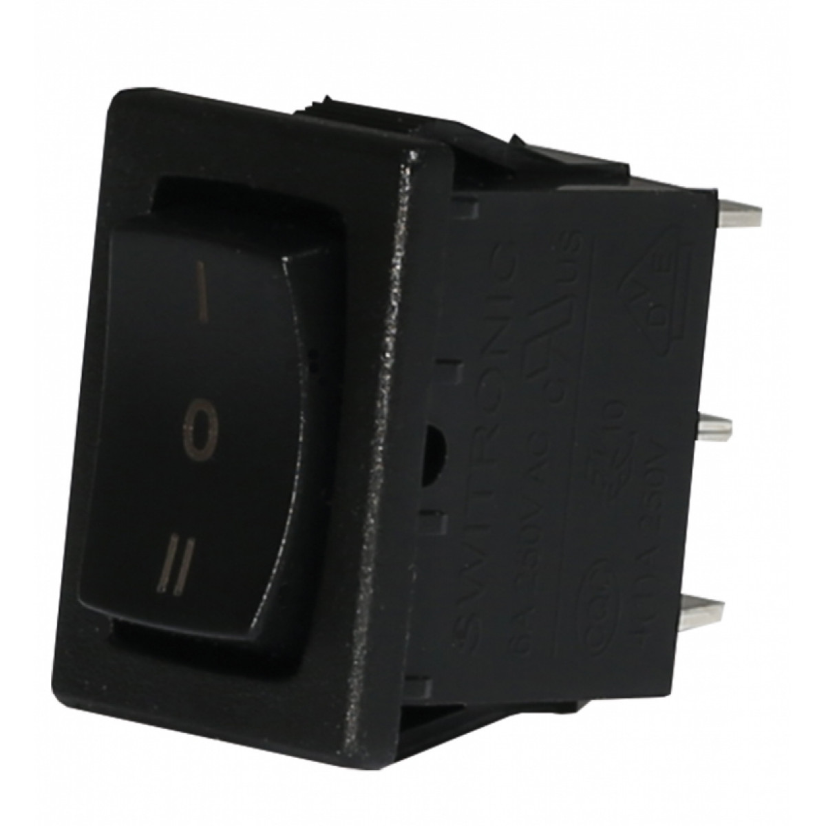 Перемикаюча кнопка із середнім положенням 