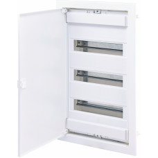 Щит металлопластиковый ECG42 (36+6мод., металл.белая дверца)