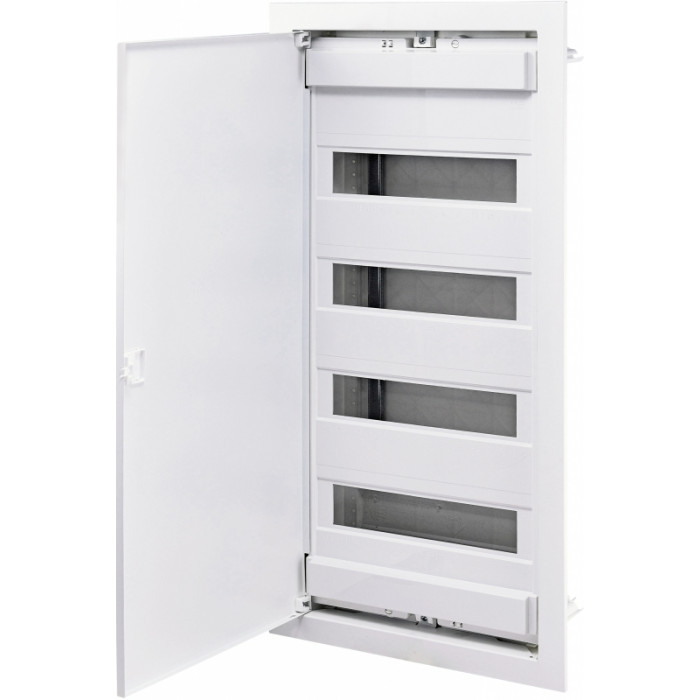 Щит металлопластиковый ECG56 (48 + 8 модулей, металлическая белая дверца) ETI (1101028)