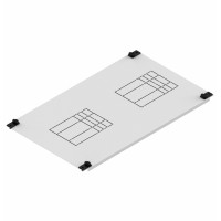 Лицьова панель 1хEB2 125,160,250А 3,4P CP 1.4-2 E12 (В300xШ350)