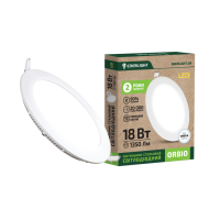 Світильник світлодіодний стельовий 12Вт 4000К ORBIO ENERLIGHT