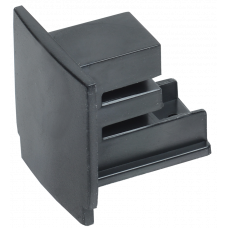 Заглушка для трехфазного шинопровода черная IEK