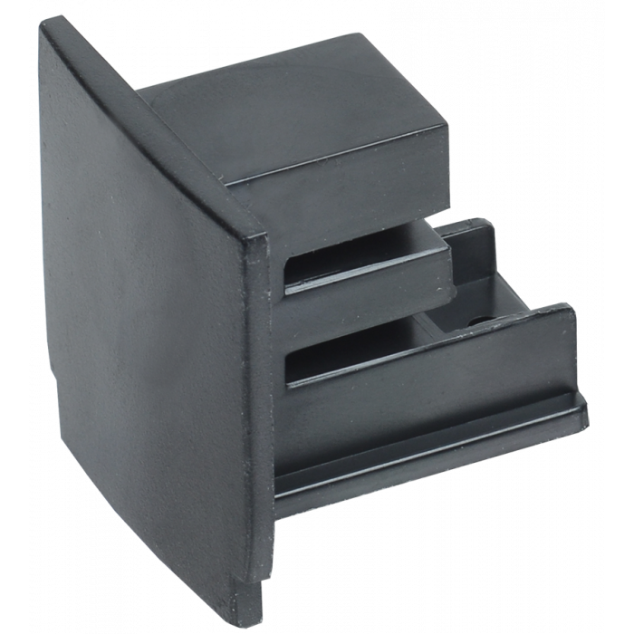 Заглушка для трехфазного шинопровода черная IEK