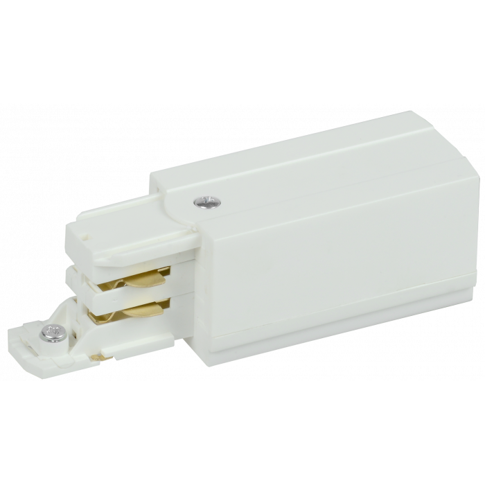 Кабельный ввод правый для трехфазного шинопровода белый IEK
