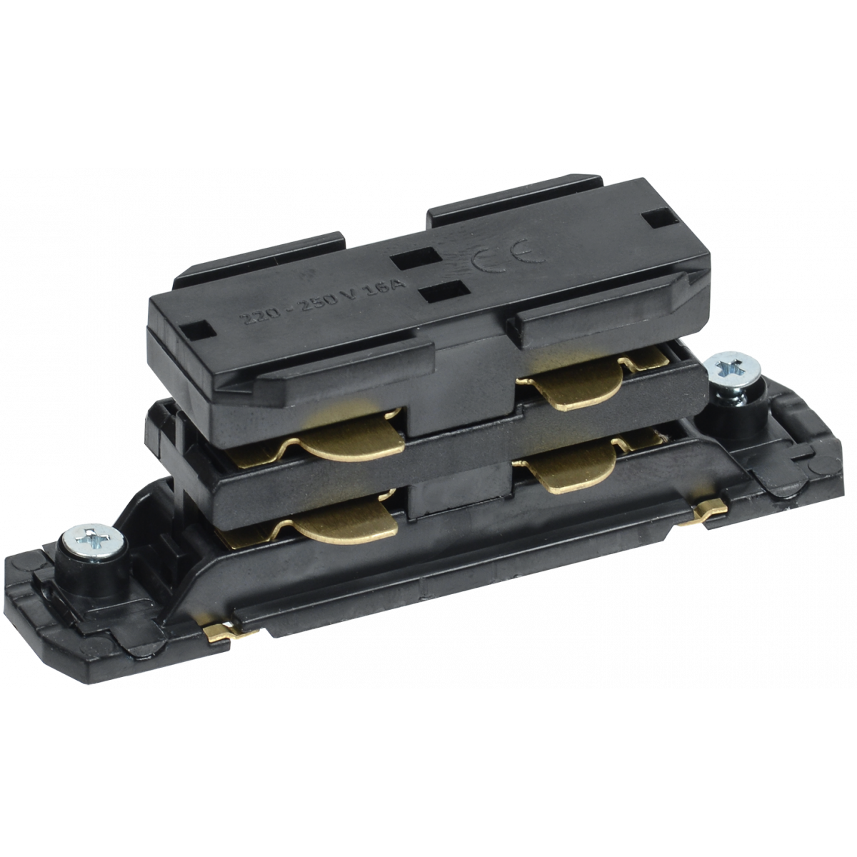 З'єднувач прямий внутрішній для трифазного ШП чорний IEK