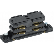 Соединитель прямой внутренний для трехфазного ШП черный IEK