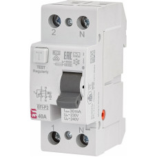 Реле диференційне (ПЗВ) 2р EFI6-P2 25/0,03 тип AC (6kA)