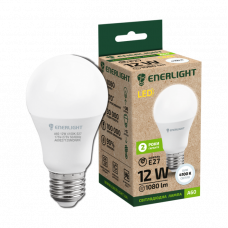 Лампа светодиодная 12Вт A60 Е27 4100К ENERLIGHT