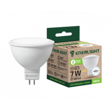 Лампа светодиодная 7Вт MR16 G5.3 4100К ENERLIGHT
