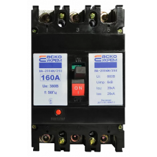 Автоматический выключатель УКРЕМ ВА-2004N / 250 3р 160А АСКО