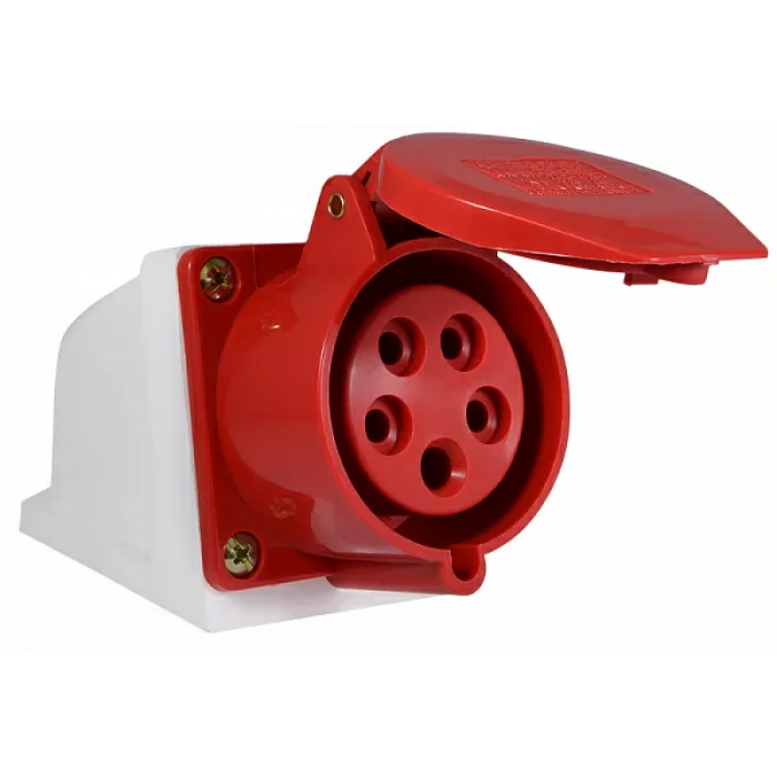 Розетка (гнездо) стационарная ГC 16А / 5 3Р + N + РЕ (115)