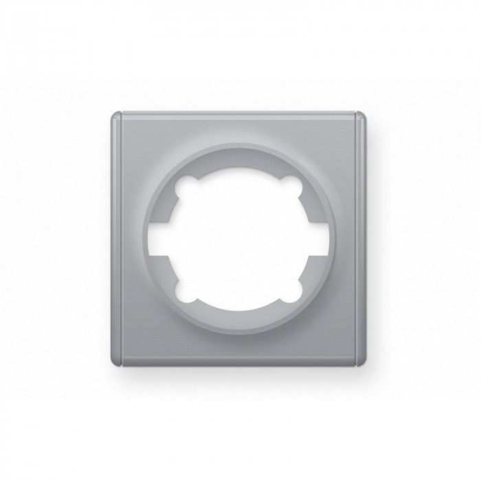 Рамка одинарная, цвет серый