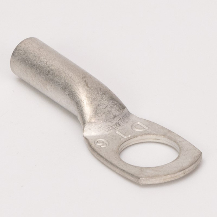 Наконечник силовой медный луженый DT6-6 из трубки Takel (500139)