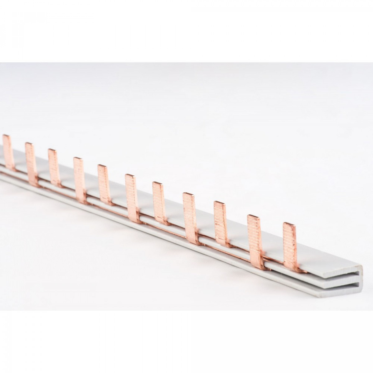 Шина з'єднувальна мідна штирьова PIN 2P/63A Takel (501021)