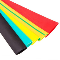 Термоусадочная трубка ТУТ 16/8, черный TAKEL