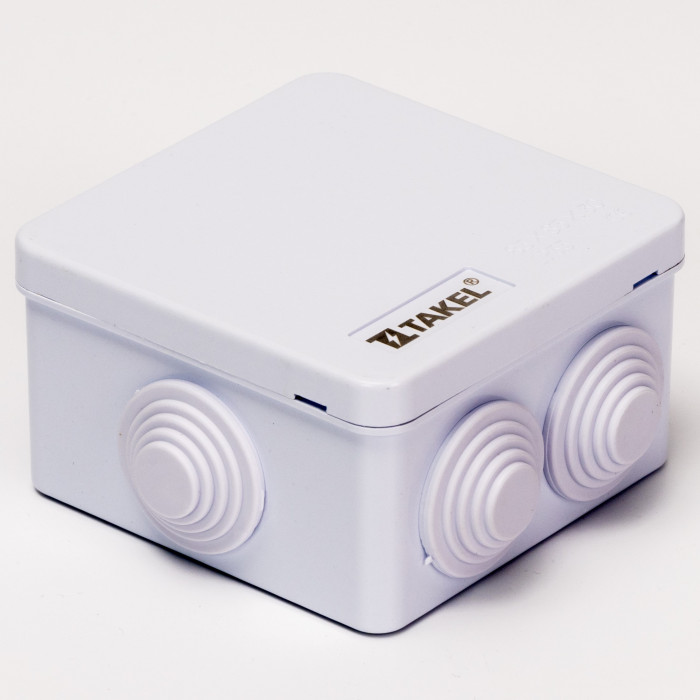 Коробка распределительная влагостойкая IP55 85х85х50 Takel (503004)