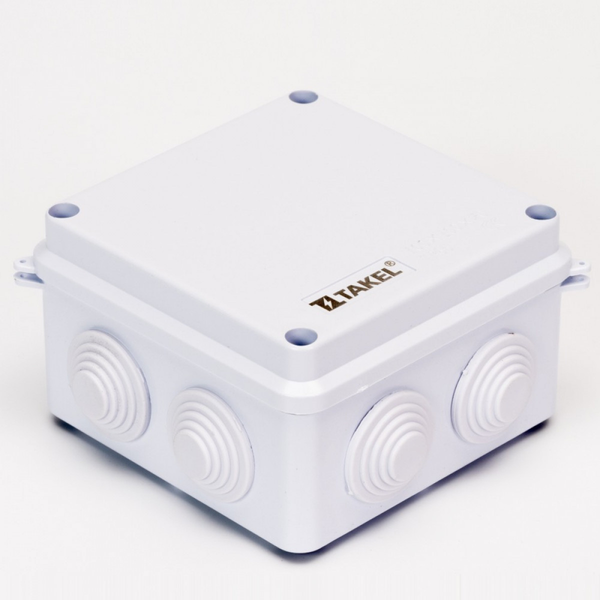 Коробка розподільча вологостійка ІР65 100х100х70 Takel (503005)