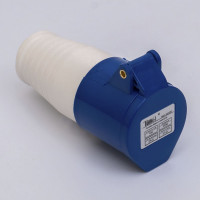 Розетка переносная 213 16А 220В 2Р+Е IP44 TAKEL