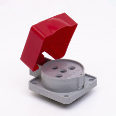 Розетка панельна SPR 25А 380В 3Р+PЕ