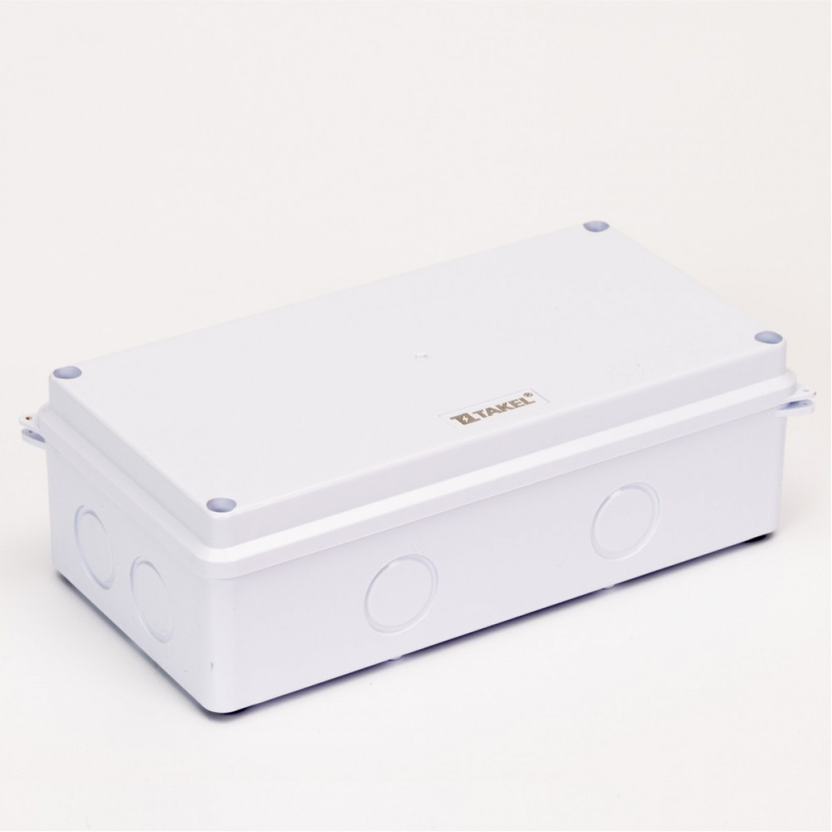 Коробка розподільча без отворів вологостійка ІР65 200х100х70 Takel (503407)