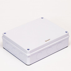 Коробка розподільча без отворів вологостійка ІР65 255х200х80