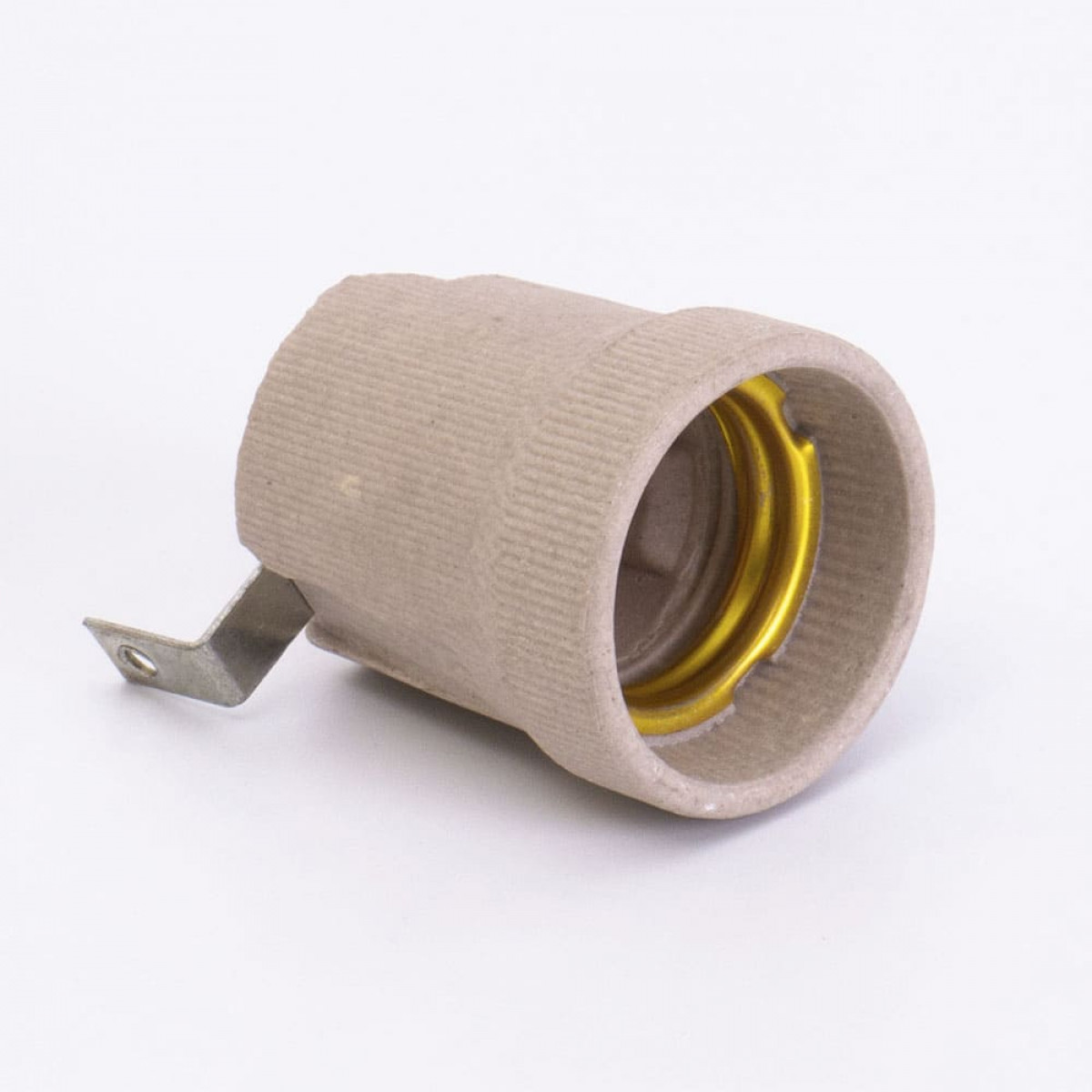 Патрон керамический Е27 с креплением Takel (503748)