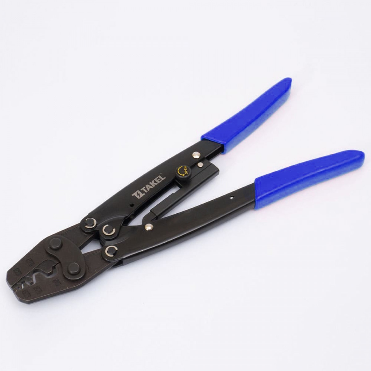 Інструмент обпресовувальний HS-16 для наконечників без ізоляції 0,5-16 мм² Takel (504017)