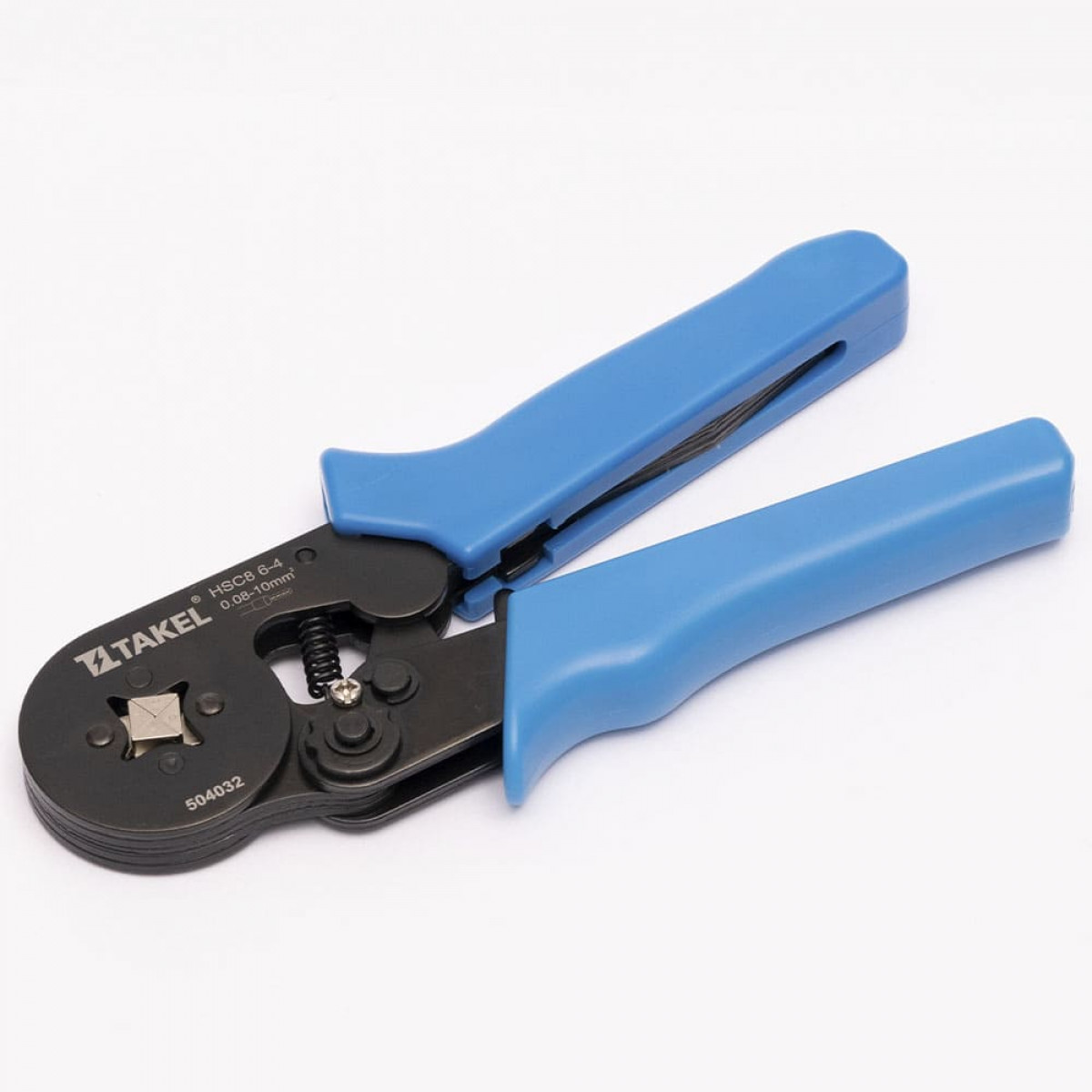 Інструмент обпресовувальний HSC8 6-4 для трубчастих наконечників 0,08-10 мм² Takel (504032)