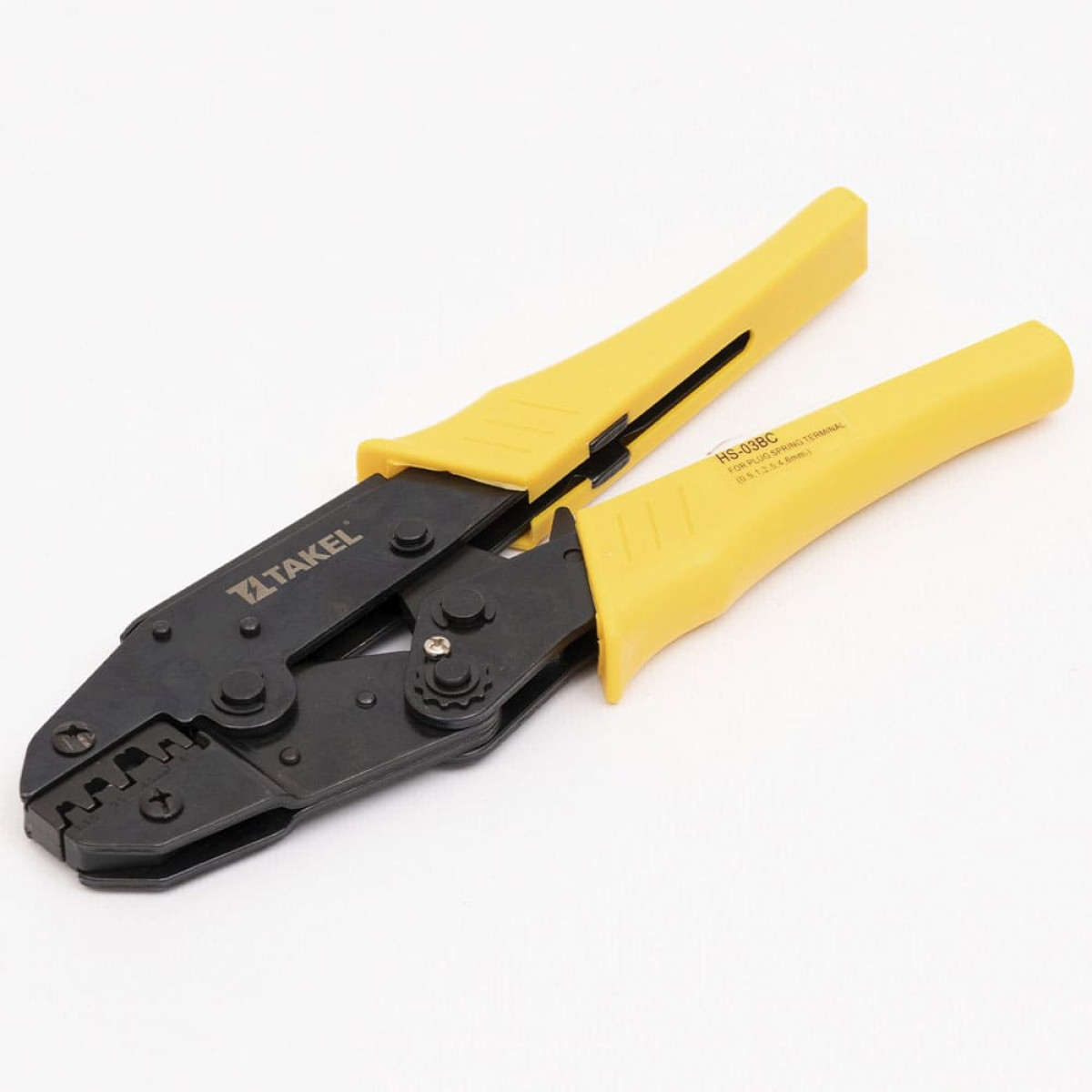 Інструмент обпресовувальний HS-03B для розрізних наконечників 0,5-6 мм² Takel (504045)