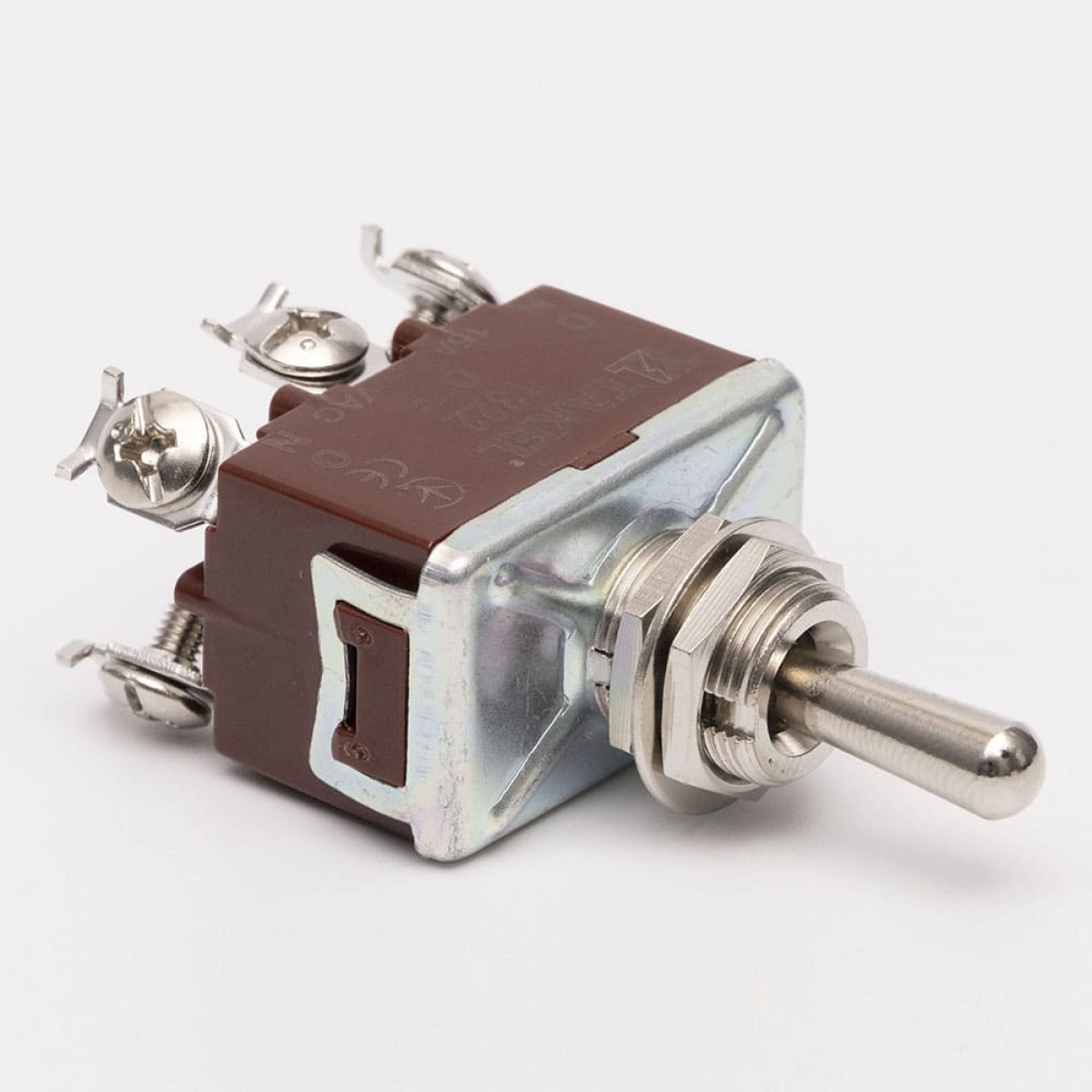 Перемикач-тумблер 1322 3 положення 6 (3 пари) контакту Takel (505555)