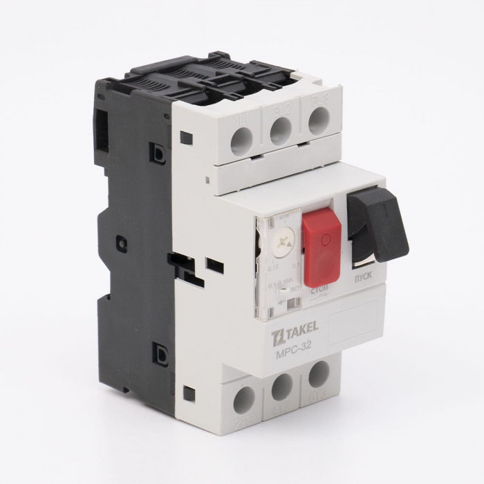 Выключатель автоматической защиты двигателя MPC-32 0.1-0.16А Takel (507700)