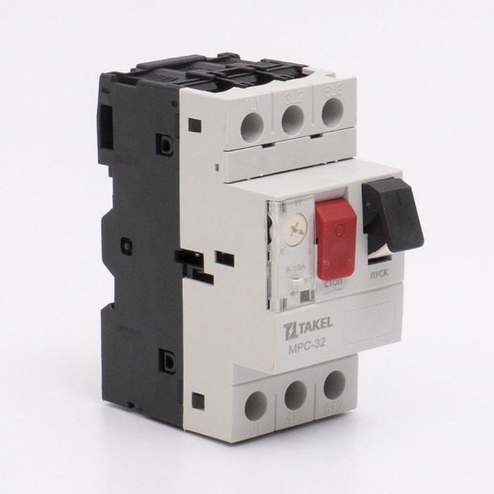 Выключатель автоматической защиты двигателя MPC-32 6-10А Takel (507709)