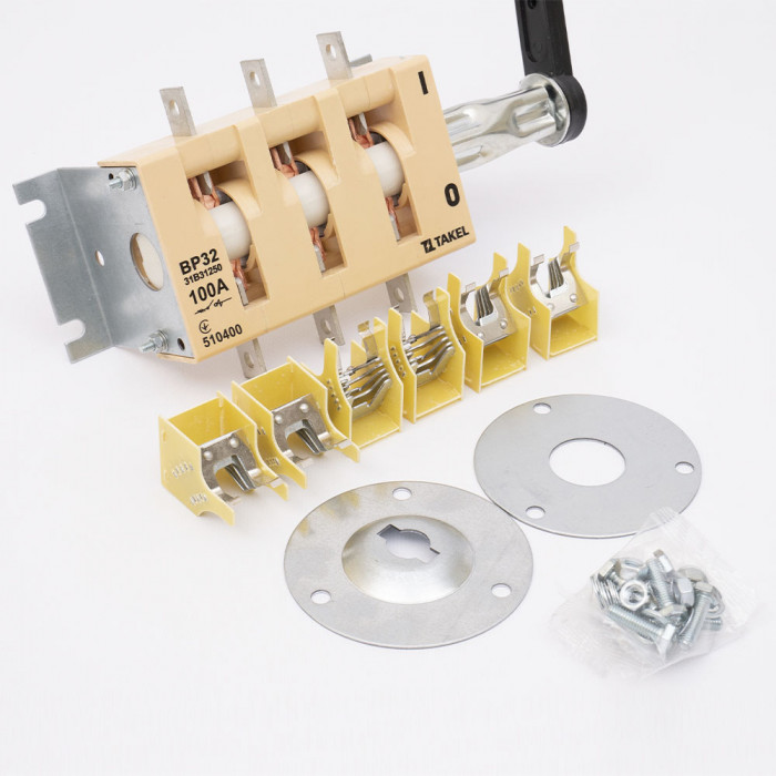 Вимикач-роз'єднувач ВР32-31В31250 100А з'ємна рук. Takel (510400)