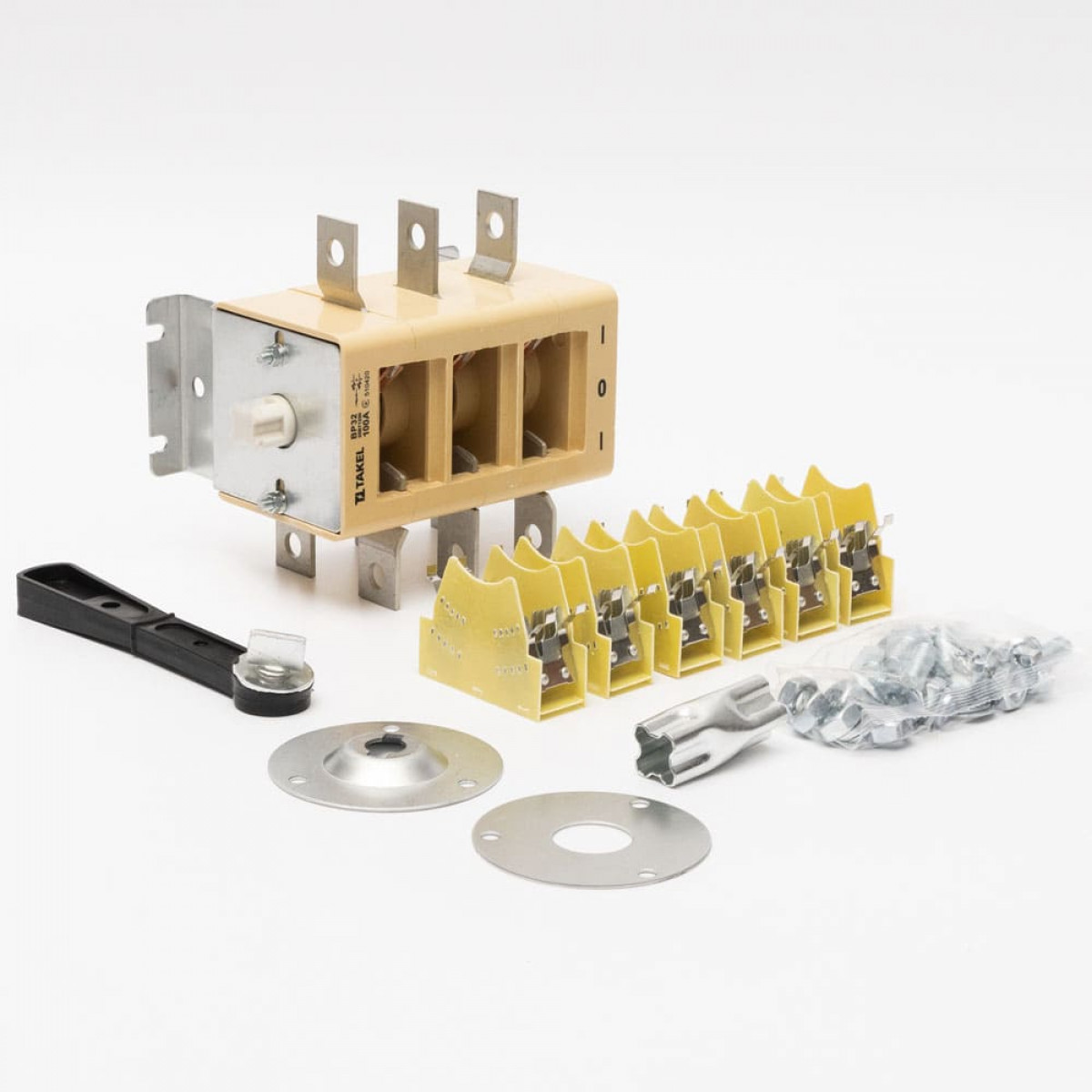 выключатель-разъединитель ВР32-31B71250 100А на 2 напр. съемная рук. Takel (510420)