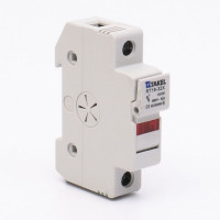 Тримач плавкого запобіжника RT18-32X 1Р 32А типорозмір 10х38 TAKEL